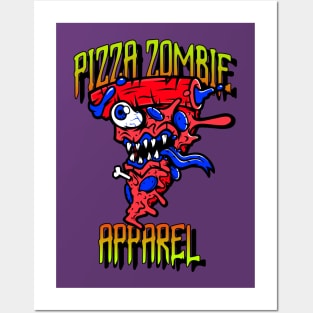 Pizza Zombie Posters and Art